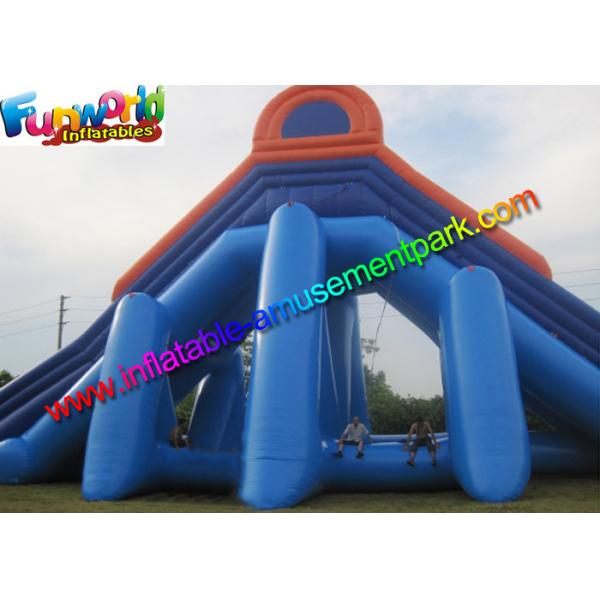 Commercial Gaint Inflatable Slip N Slide Plato 0.55 mm PVC Tarpaulin