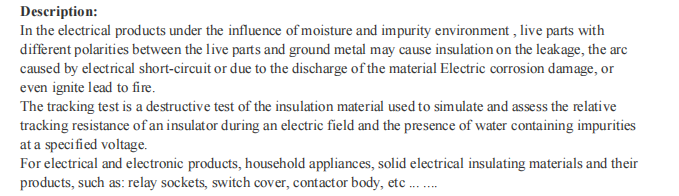 Electrical Products LDQ Dielectric Test Equipment Under Moisture / Impurity Environment