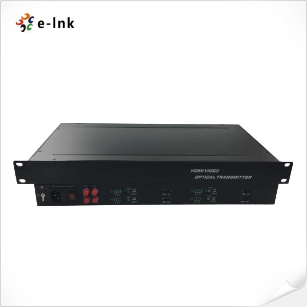 1/2/4/8Ch HDMI Fiber Optic with External Audio Extender