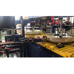 máquina de embalagem plástica da bobina de 300mm com sistema de descarregamento de rotulagem