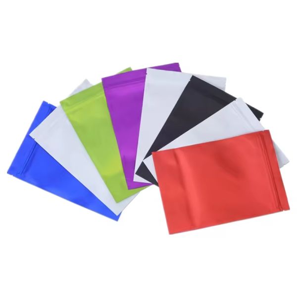 Custom Printed Resealable Multicolor Aluminum Foil Bags Food Packaging Bag Stand up Pouch for Food Packaging