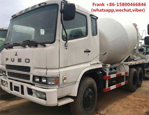 12000 Kg Machine Weight Used Concrete Mixer Trucks 86 Km / H Max Speed