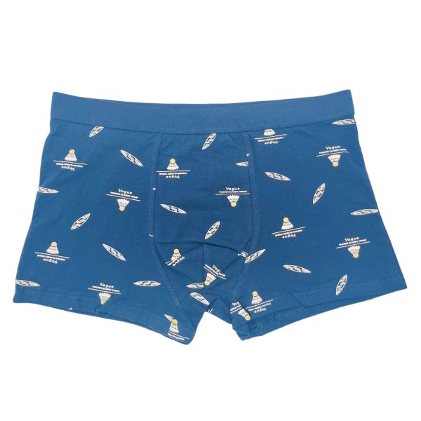 Wholesale High Quality Men's Boxer Briefs 95% Cotton Printed Underwear for Men