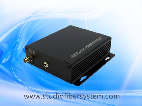 fiber optic stereo audio to 3.5mm converter for 1 ch 3.5mm broadcast stereo audio over fiber extenders to 10~120KM