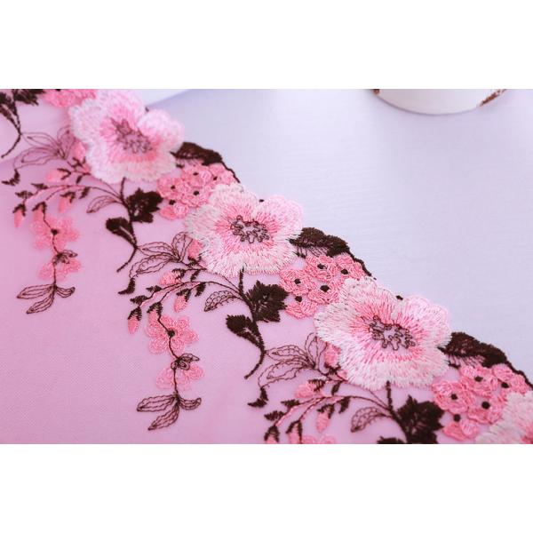 Plum-Blossom Embroidery Edge for Cloth Dolls/Pajamas Lace Border