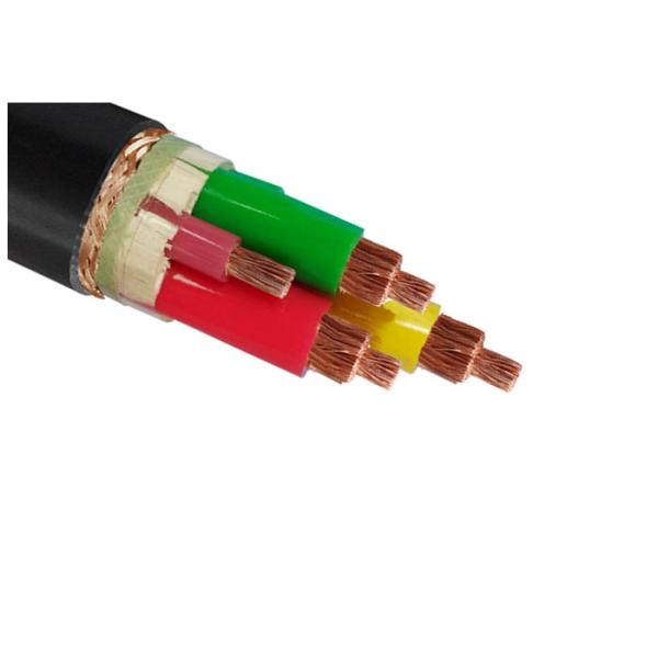 Câble isolé par XLPE flexible de basse tension de noyaux du cable électrique d'en cuivre 4