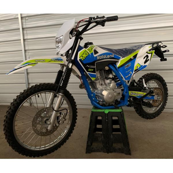 Hus150 Street Legal Enduro Motorcycle CG Engine With Mechanical Speedometer