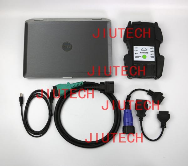 Full Set Man Truck Diagnosis 14.1 Heavy Duty Truck Diagnostic Scanner + E6420 Laptop