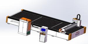 高精度シングルテーブルファイバーレーザーカッター | 6kW～50kW | IPG/CYPCUT 6000E | EU/US/チリ