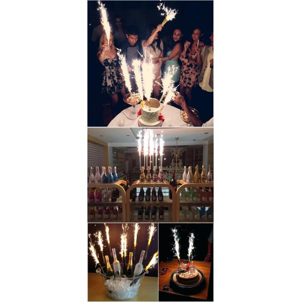 7cm 10cm Ice Fountain Sparklers / Nightclub Indoor Cold Fireworks