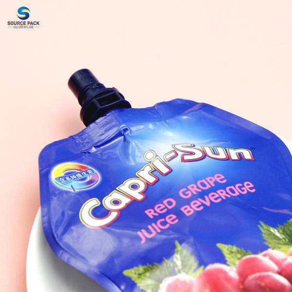 Custom Printed Spout Pouch Packaging Nozzle Bag for Food Jelly Liquid Beverage