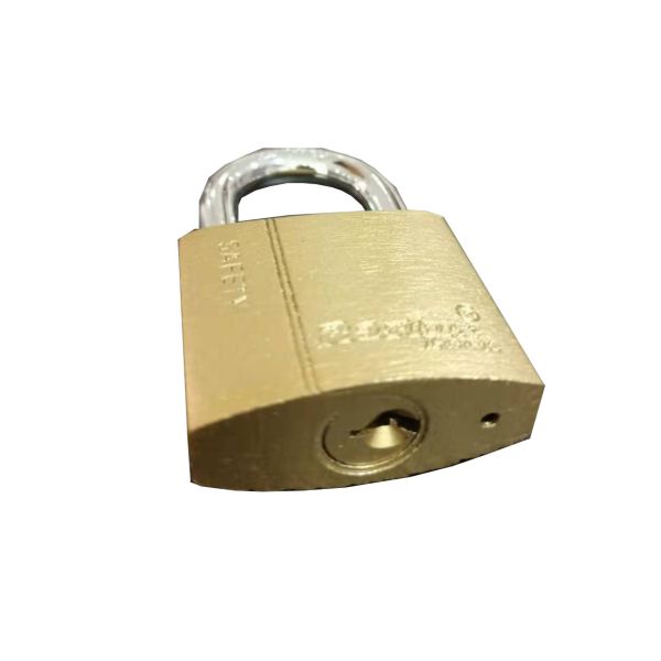 20mm Durable High Quality Brass Cylinder Spray-paint Arc Type Iron Padlock with 3 Keys ISO9001 Certified