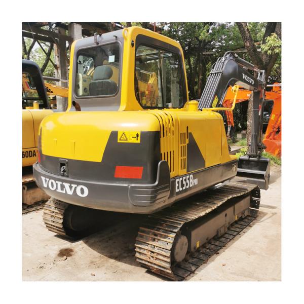 5 тонн Volvo EC55B экскаватор в хорошем состоянии с двигателем прямого впрыска и