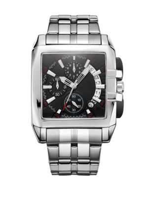 40mm Square Quartz Watches ODM Japan Movt Quartz Watches For Men OEM