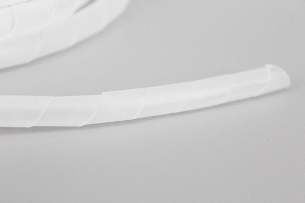 DM-6mm XGS-6mm Wholesales black and white customized PE Spiral Wrapping Bands for protecting electrical wires