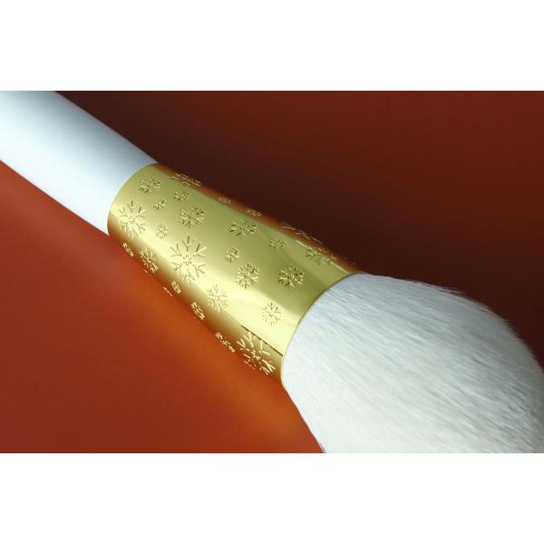 12 Pieces Luxurious Gold Natural Hair Makeup Brushes With Private Label