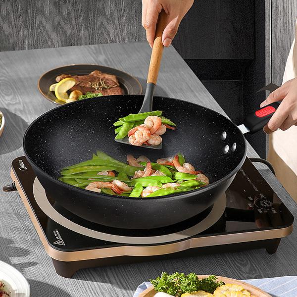 Home Medical Stone Non Stick Cooking Pot Set Kitchen Pots And Pans Cookware Sets