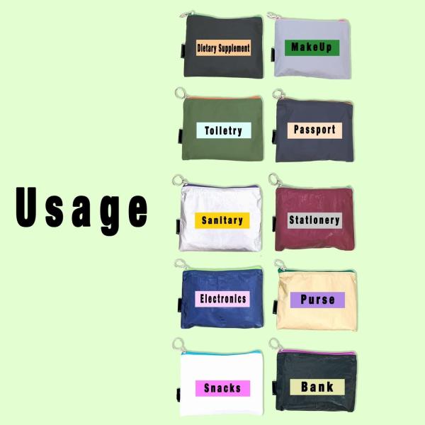 zipper bag, ziplock bag, zipper purse, High Quality Products Print On Demand Custom Fashionable Exquisite Large-Capacity Paper Storage Bag Extremely Simple Portable