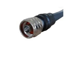 3 Meters Length RF Accessories / Coax Jumper Cables 1/2 Din Female Connector