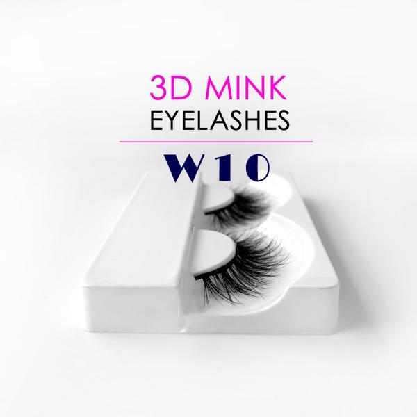 25mm Length Individual False Eyelashes Natural Black Color Custom Logo