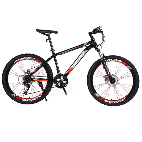 Carbon Steel Mountain Bike Mtb With Fork Suspension And 40MM Triple Wall Rim