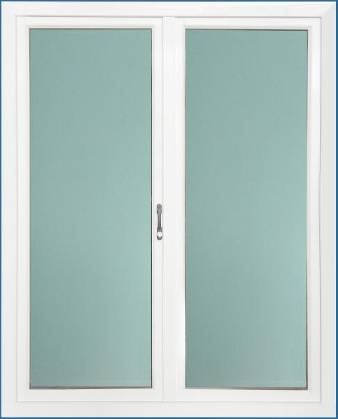 Sound Proof Upvc Swing Door Hurricane Casement Window PVC Glass Door