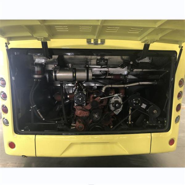 7.3m 25 camioneta expresso diesel de Yuchai da emissão do Euro 4 do ônibus LHD de Seater