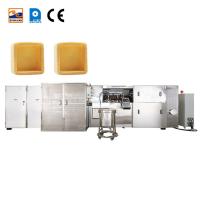 Linha de produção de conchas de tartes de luxo de aço inoxidável Máquina de lanche comercial