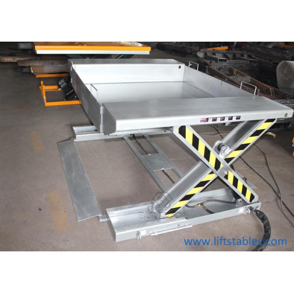 O auto perfil baixo zero elétrico Scissor a tabela de elevador para páletes carrega pelo caminhão de pálete de 1.5 toneladas