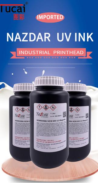 US Nazdar Digital Printing Ricoh Ink Uv Led Ink For Ricoh Gen5 Konica Toshiba