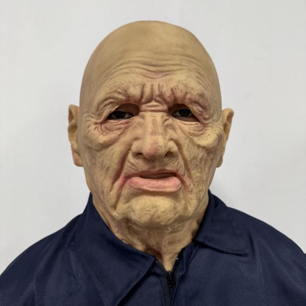 Professional Human Mask with Realistic Appearance and Latex Material for Theater Film and Costume Parties One Size Fits Most