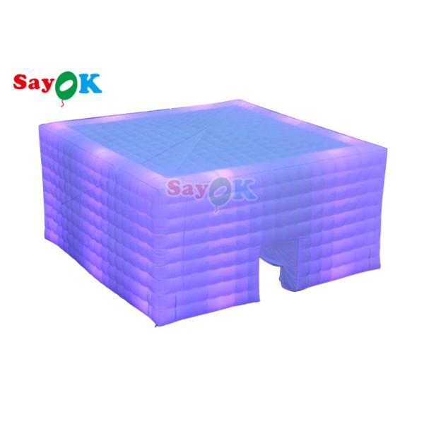 Automatic Inflatable Lawn Tent 10x10x5m Inflatable Led Party Tent Inflatable Air Tent