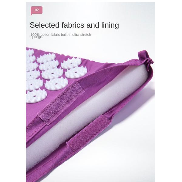 Циновка точечного массажа терапией Tearproof циновки йоги точечного массажа массажа Eco