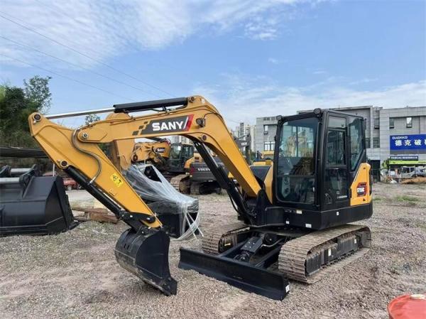 5000 KG Sany SY55 SY60 Excavator Cabin Foot Mat with and ISUZU Engine in Shanghai