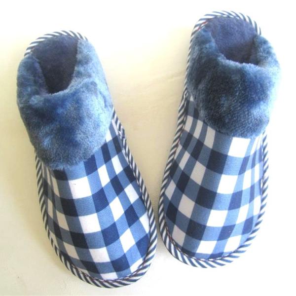 Cotton Flax Winter Indoor Slippers , Winter Home Wear Slippers 36-47 Size