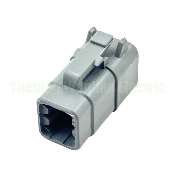 6 Pin DTM06-6S ATM06-6S Automotive Connector Housing DTM Series Plug Gray Plug Connector