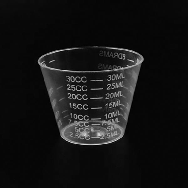 Non-Sterile Graduated Plastic Medicine Cups 30ml