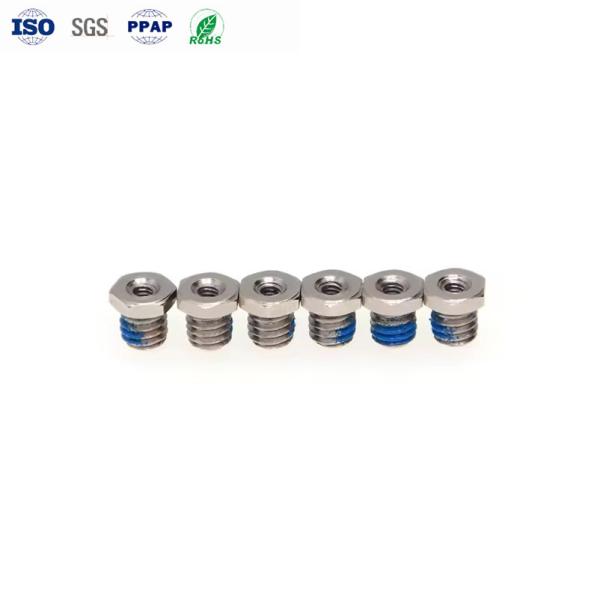 Velas antiarrastre de acero inoxidable M0.8-M12 Partes giratorias CNC