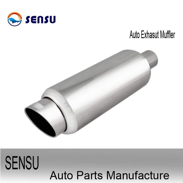Heat Resistance 3 Inch Stainless Steel Muffler BMW Hyundai Car Exhaust Muffler