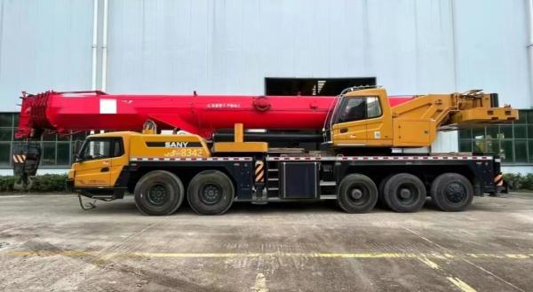 100t Sany Used Crane Truck Original High Performance Long Service Life