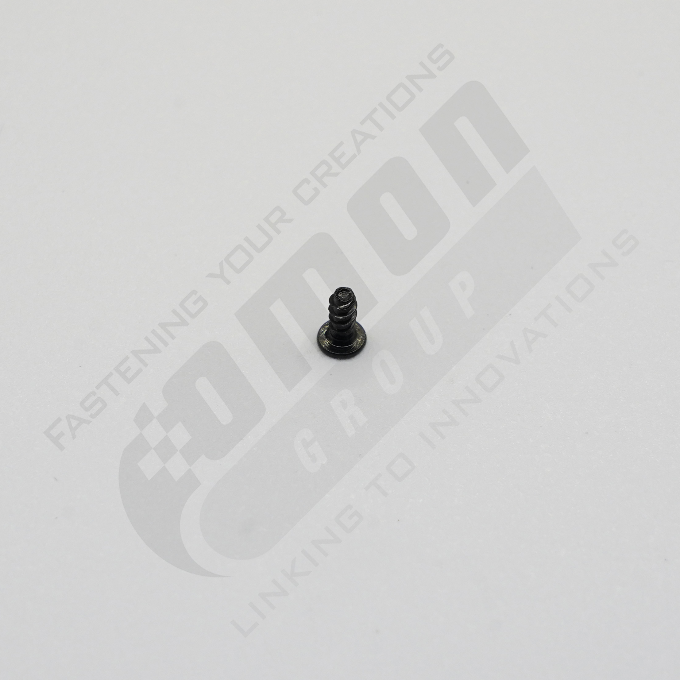Black zinc coated steel fasteners screws K20 55 corrosion resistant components for manufacturing assembly and construction projects(OM.SC.CS.9043)