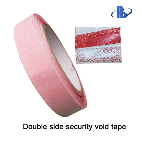 Double Sided Adhesive Security Packing Tape For Bank Cash Deposit Bags