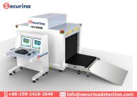Pénétration en acier 4 de couleurs de SUS de grande taille des images X Ray Baggage Scanner 30mm