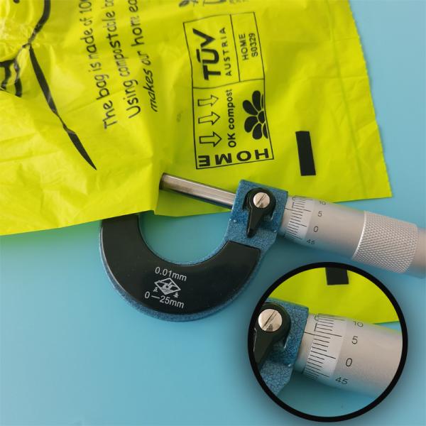 На заказ черный кукурузный крахмал полностью компостируемый одноразовый биоразлагаемый пакет для собак