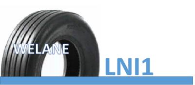 Radial Black Farm Tractor Tires , 760L - 15 / 9.5L - 14 Heavy Equipment Tyres 