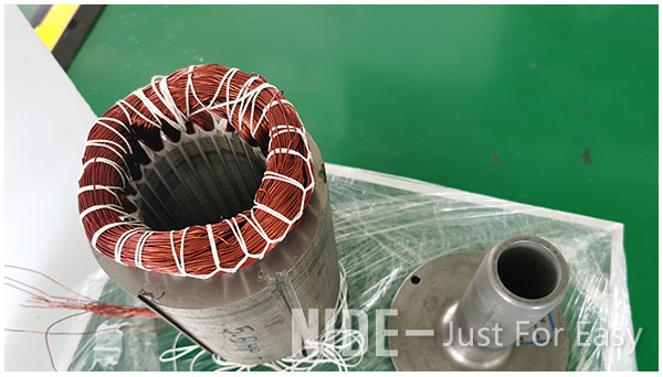 5.5hp Industrial Pump Motor Stator Coil Lacing Machine Horizontal