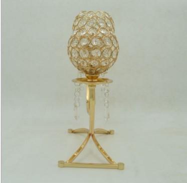Decorative Corrosion Resistant H350mm Metal Candle Holders