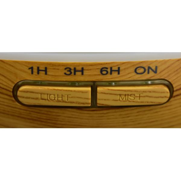300ml Home Air Humidifier Wood Grain , Ultrasonic Fragrance Diffuser In Humidifier