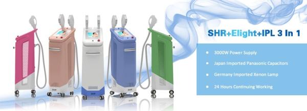 New arrival Factory price IPL SHR Elight hair removal machine CE FDA approved RF Depilation equipment