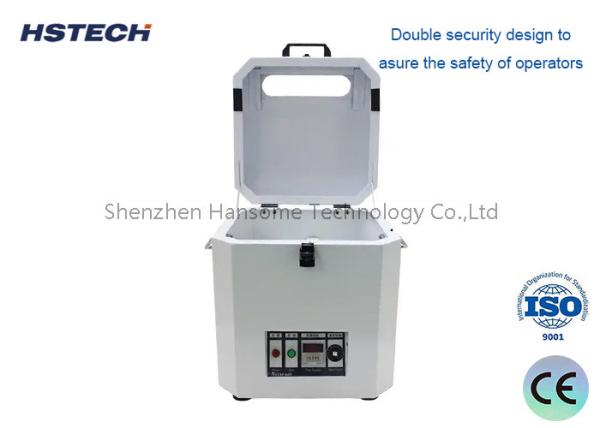 Light Blink And Buzzer Warning Automatic Solder Paste Mixer With Double Security Design